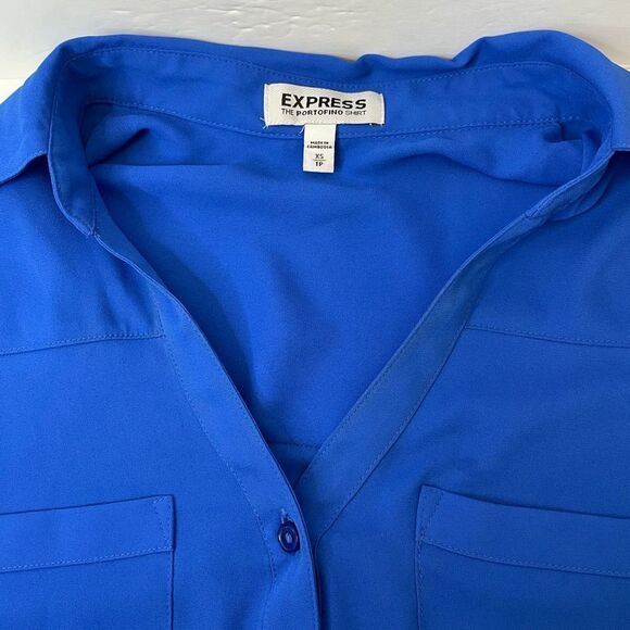 Express| XSmall | career wear| pockets| Button down - Picture 7 of 13
